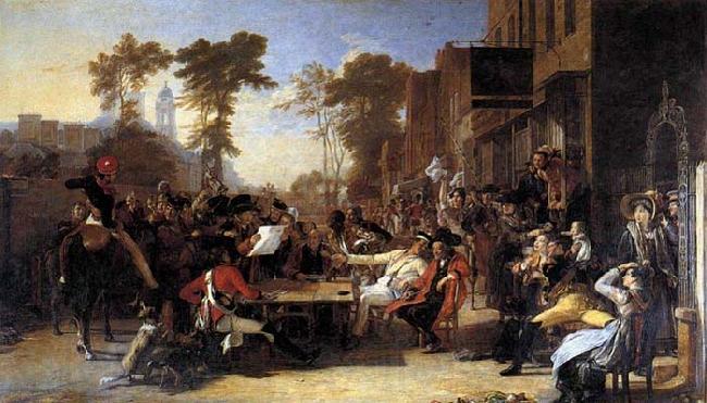 Sir David Wilkie Chelsea Pensioners Reading the Waterloo Dispatch